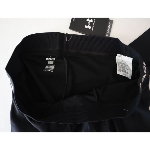 Under Armour 1388471-001 Men's Sz XL Black ColdGear OG Compression Leggings - Picture 3 of 10